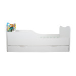 Detská posteľ Top Beds Happy Kitty 140x70 Super auto so zásuvkou